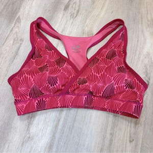 Women’s Champion Sports Bra in Multicolor Hot Pinks Removable Pads / Size Med